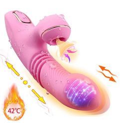 Dương vật giả đa năng rung thụt, bú hút Dibe Sexy Massager - Ảnh 3