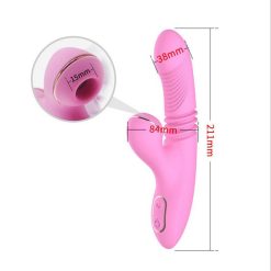 Dương vật giả đa năng rung thụt, bú hút Dibe Sexy Massager - Ảnh 4