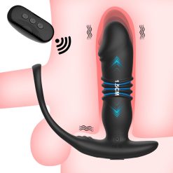 Trứng rung hậu môn kèm vòng đeo dương vật rung thụt siêu sướng - Ảnh 2