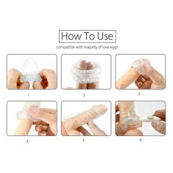 Bao cao su đôn dên kiểu xoắn ốc Aichao rung gốc - Ảnh 3