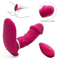 Trứng rung hình dương vật Fanala điều khiển từ xa 10 chế độ - Ảnh 2