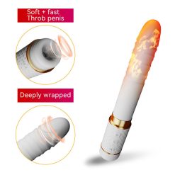 Dương vật giả Yeain rung thụt bú mút 2in1 tự động, có phát nhiệt - Ảnh 2