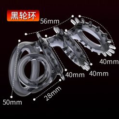 Vòng đeo dương vật gai siêu mềm Yunman - Ảnh 3