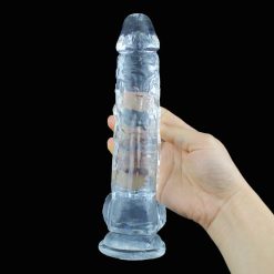 Dương vật giả gắn tường MizzZee silicon trong suốt - Ảnh 2