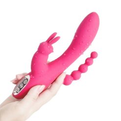 Dương vật giả siêu rung 3 đầu kích thích Private Packing - Ảnh 3