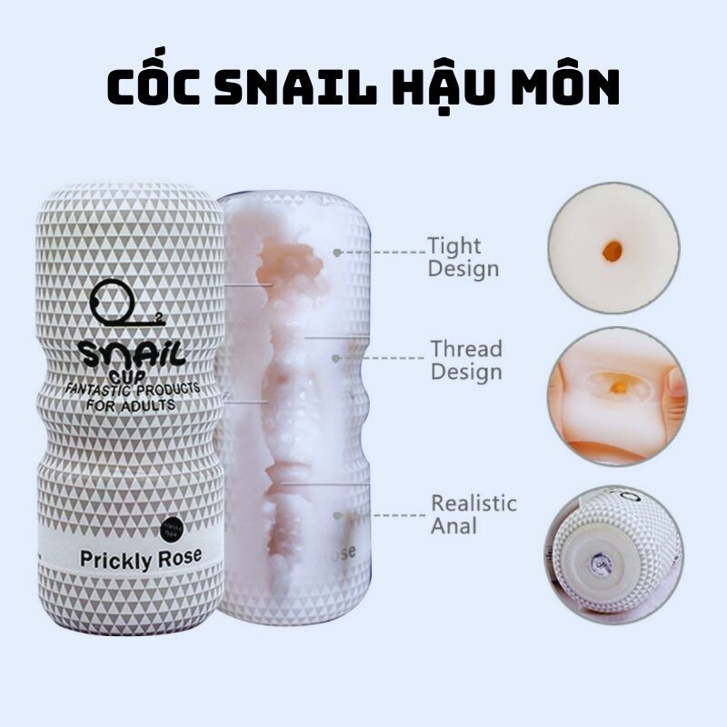 Cốc thủ dâm hình hậu môn Prickly Rose - Ảnh 4
